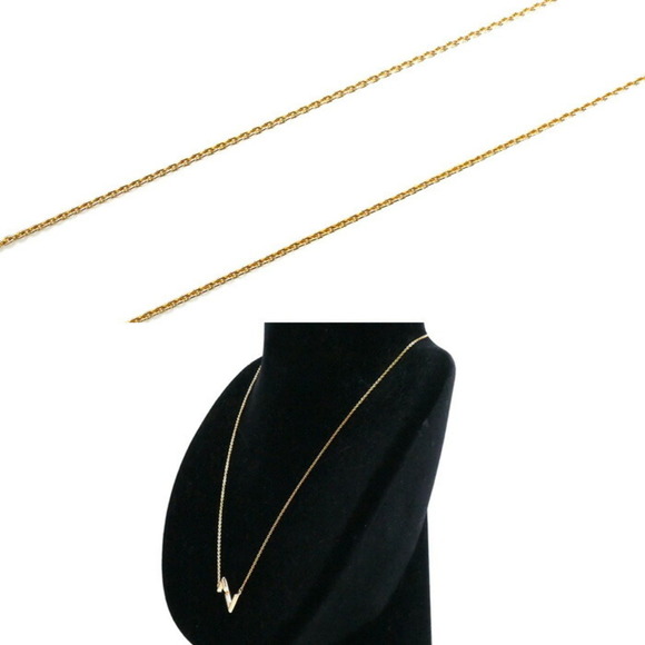 LOUIS VUITTON 18k Gold Necklace - Picture 4 of 5